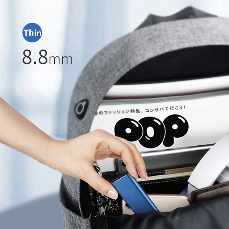 Externe SSD Festplatte Aluminum Tragbar Schnell