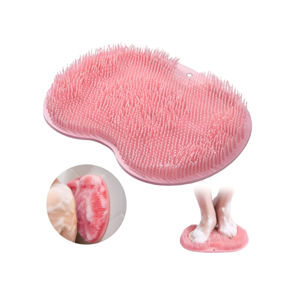 Silikon Duschmatte Fußschrubber Damen Saugnapf - Image 3