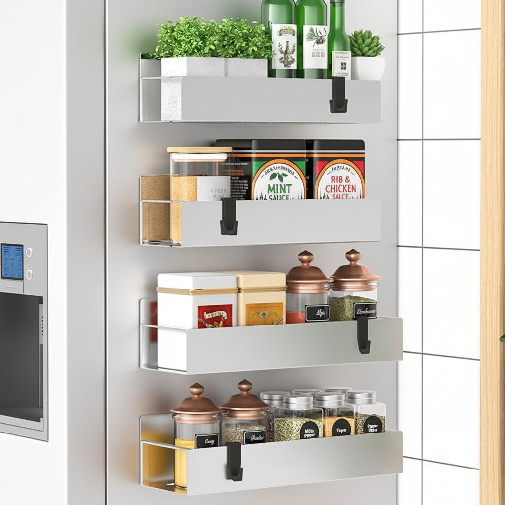 Gewürzregal Magnetisch Küchen Aufbewahrung