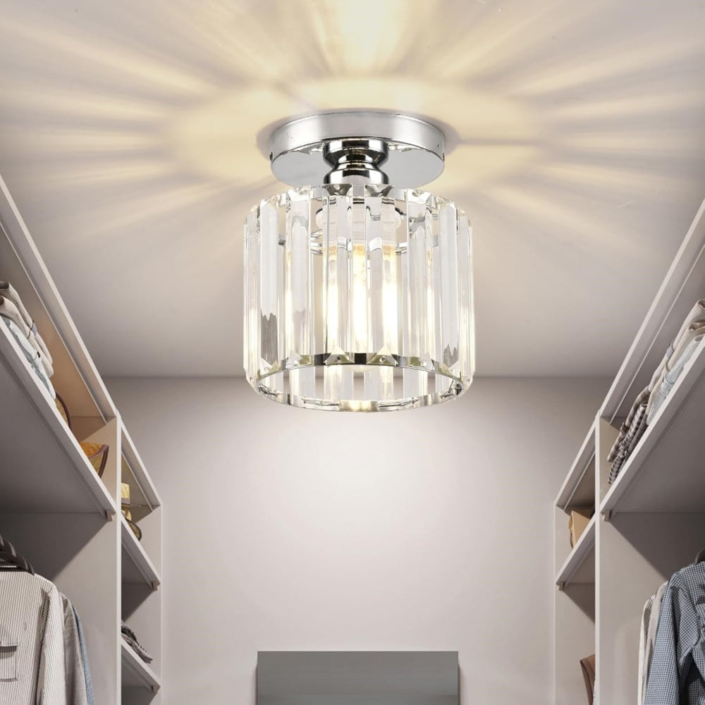 Moderne Deckenlampe Flur LED Deckenleuchte Rund Schwarz