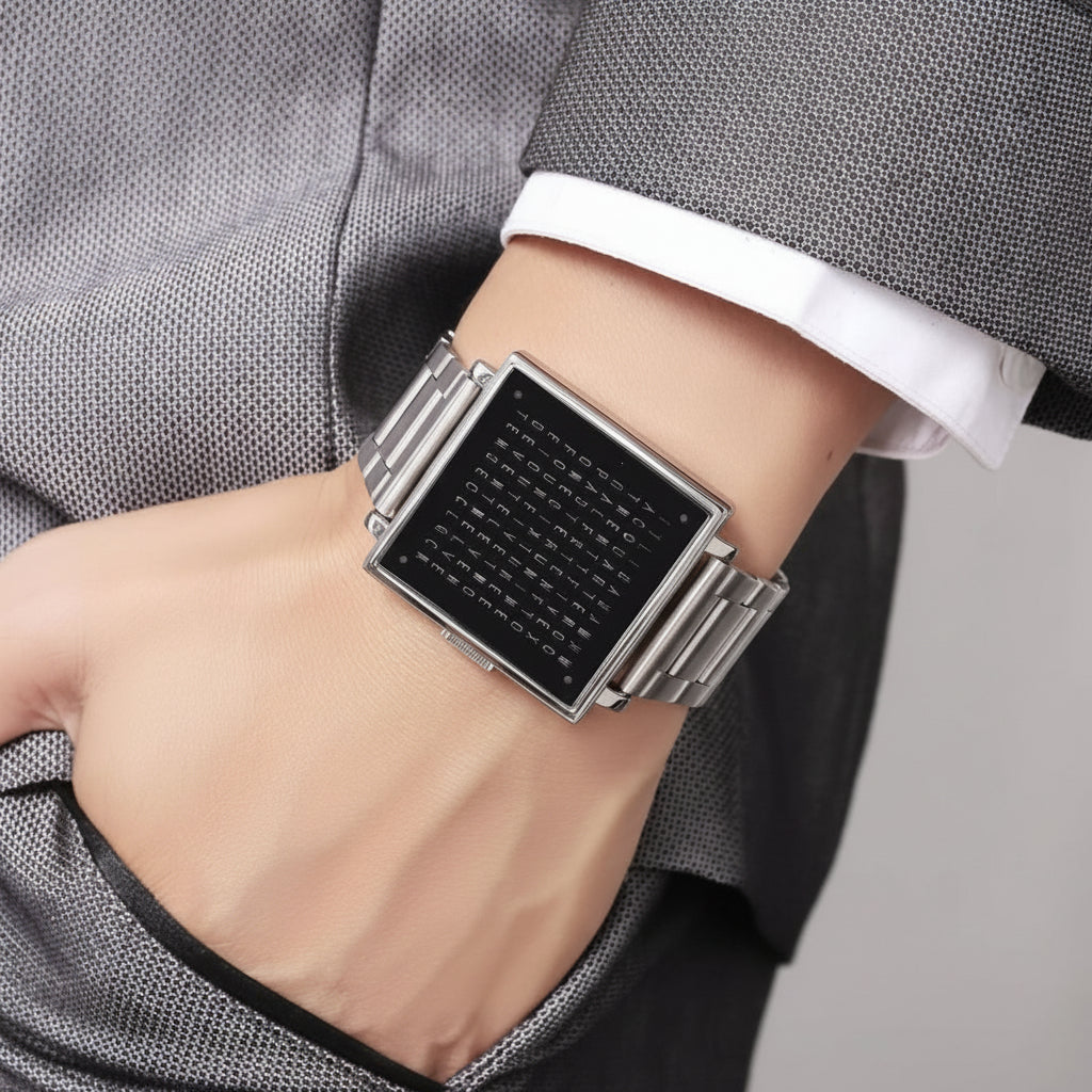 Montre Unisexe Bracelet Textile Analogique Style Classique
