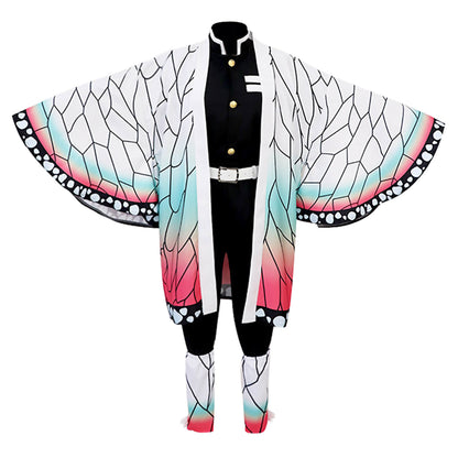 Kids' Butterfly Anime Kimono Cape Set Halloween Cosplay