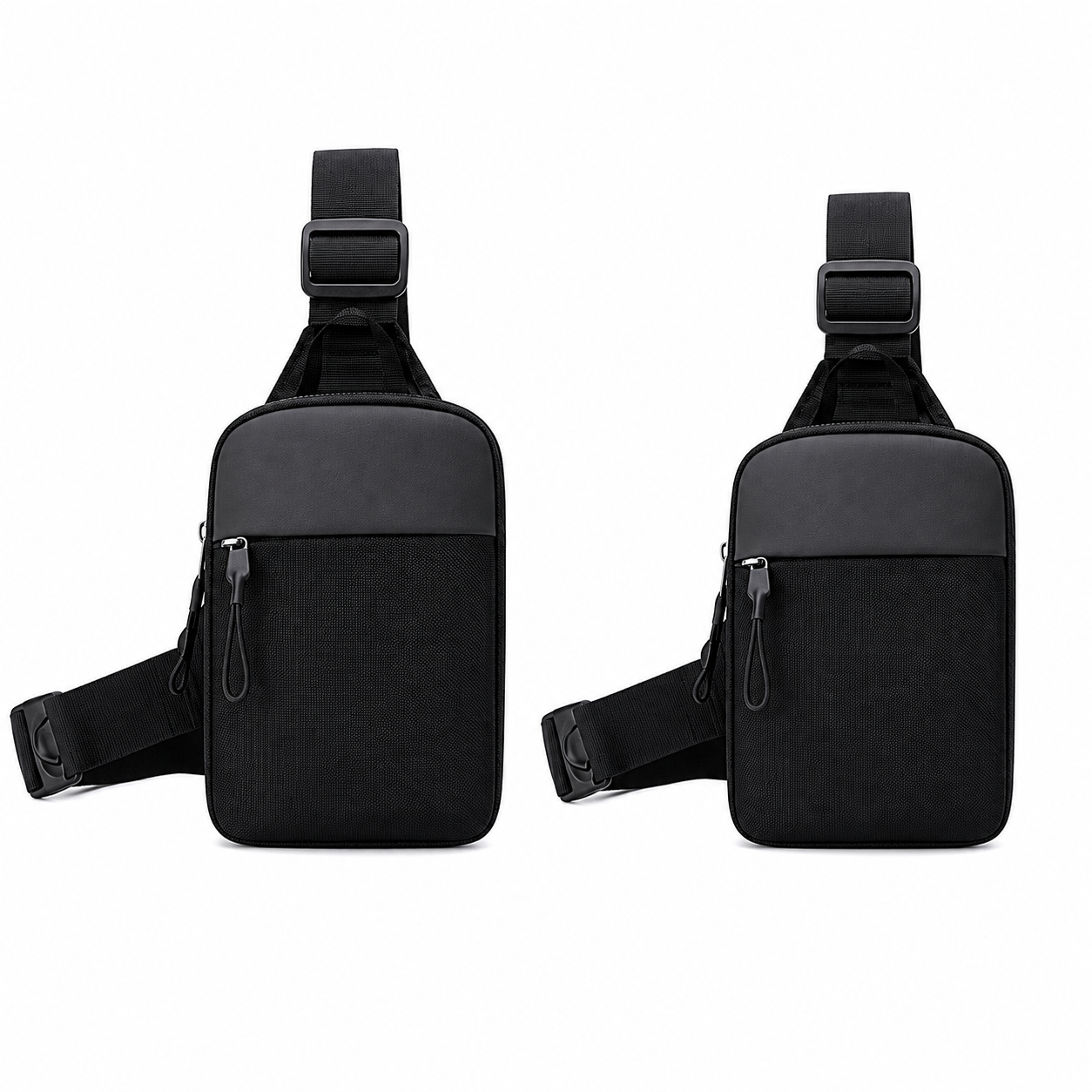Sling Bag Anti-diebstahl Tasche Reise Schwarz - Image 4