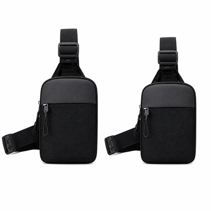 Sling Bag Anti-diebstahl Tasche Reise Schwarz - Image 4