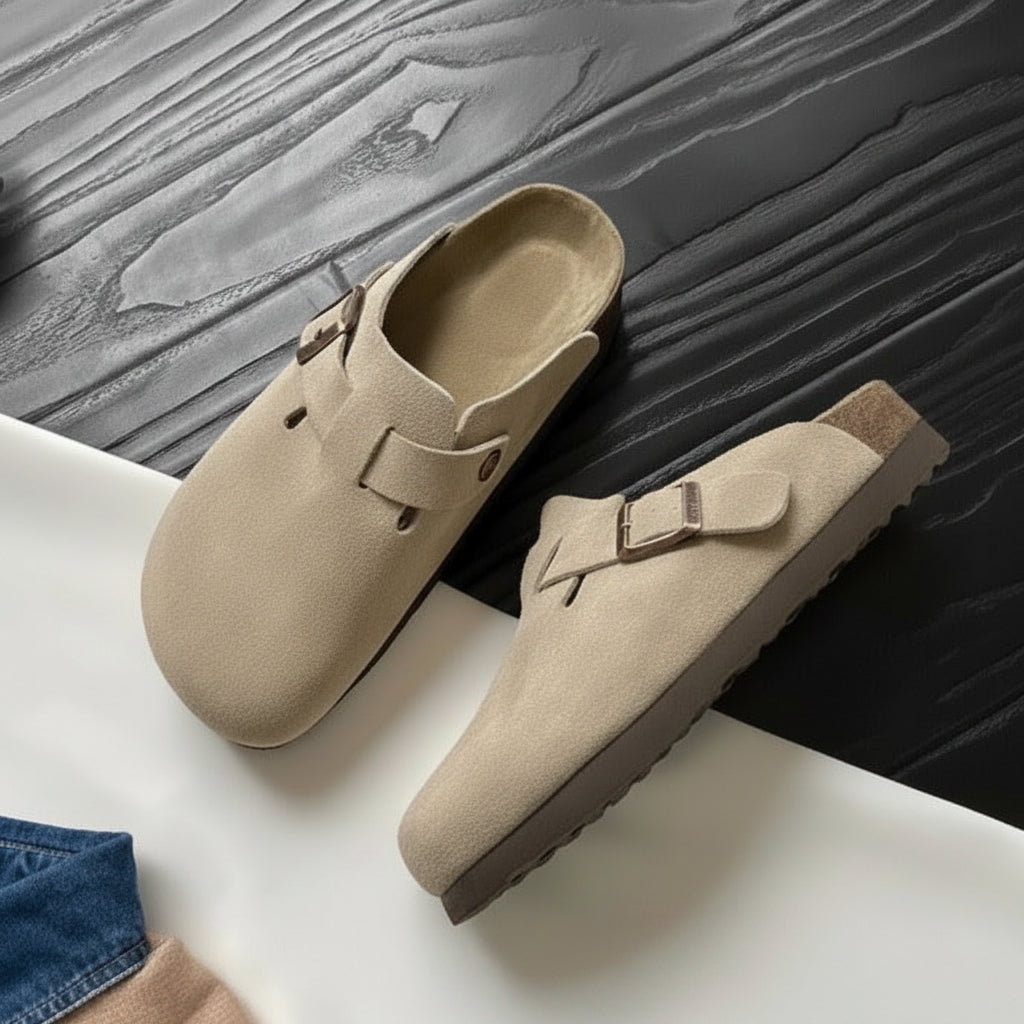 Damen Sandalen Schlupfclogs Alltag