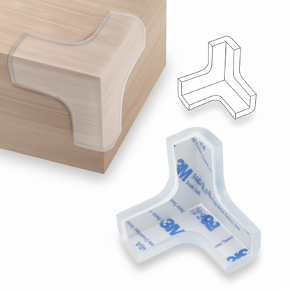 Protection d'angle bébé Protection transparente Meubles Sécurité enfant