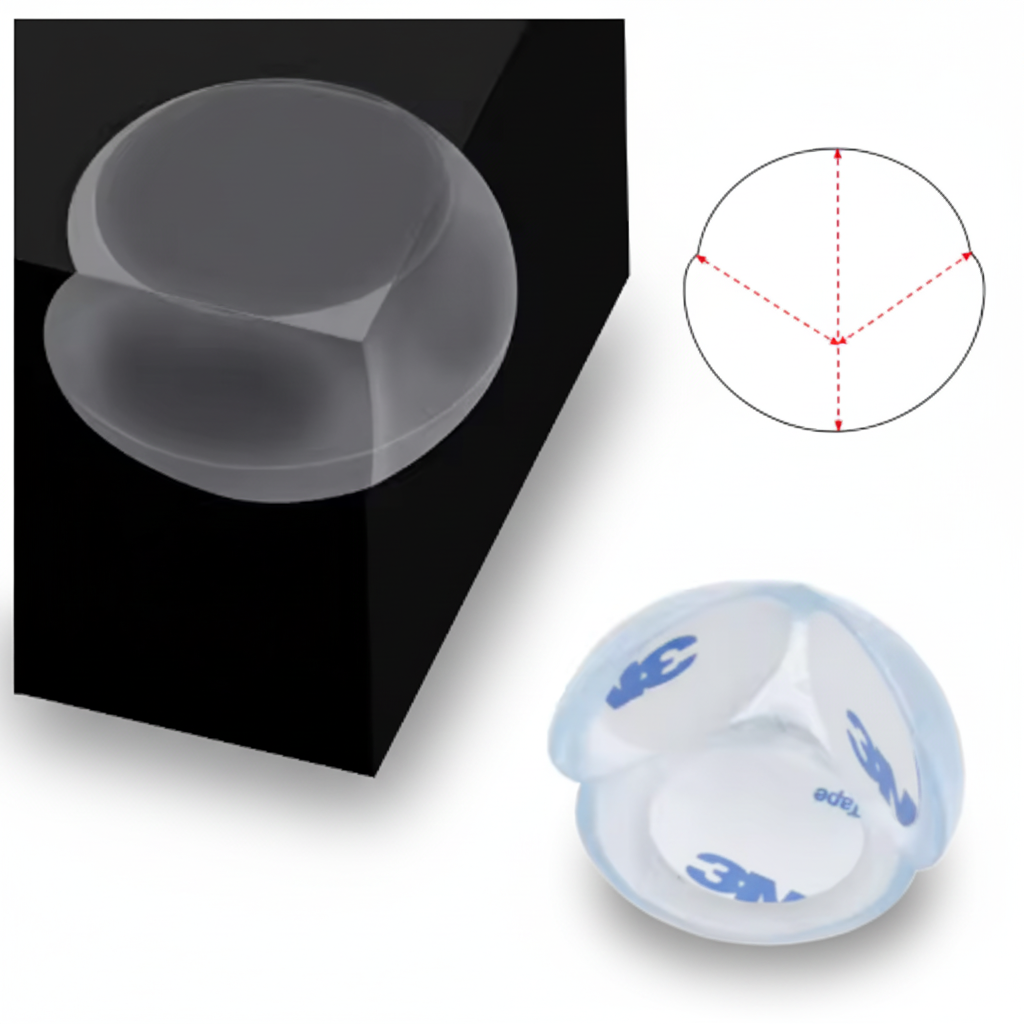 Protection d'angle bébé Protection transparente Meubles Sécurité enfant