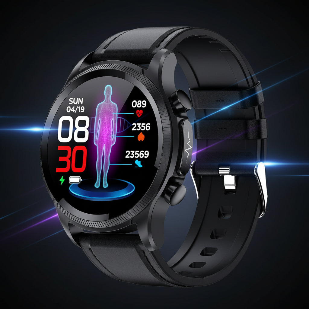 Smartwatch Elektronik Bluetooth Blutzucker Messuhr - Image 2