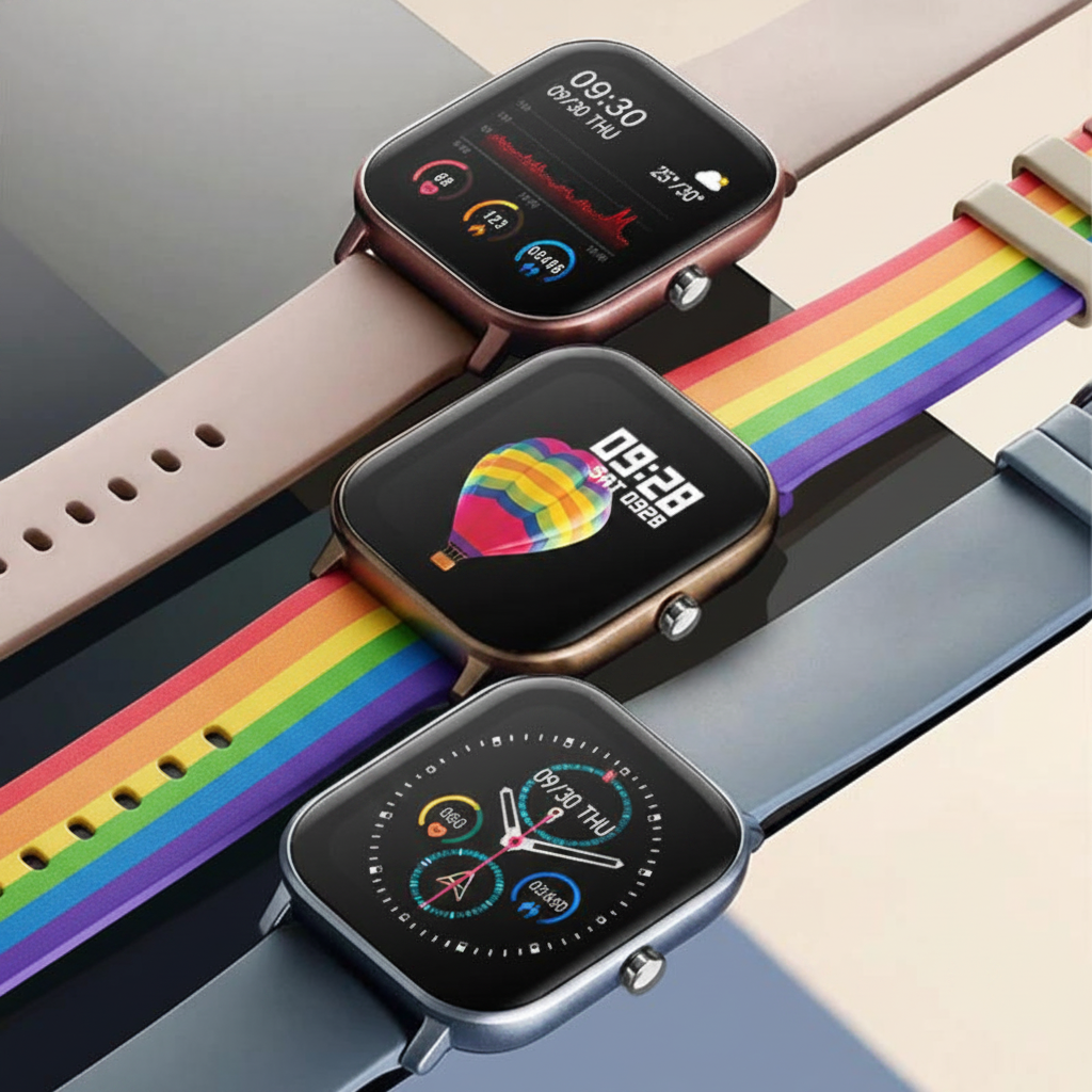 Smartwatch Fitness Tracker Pulsmesser - Image 1
