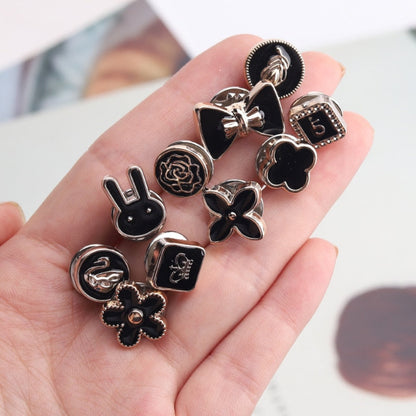 Botones de presión metálicos Juego de botones para coser cierre de ropa