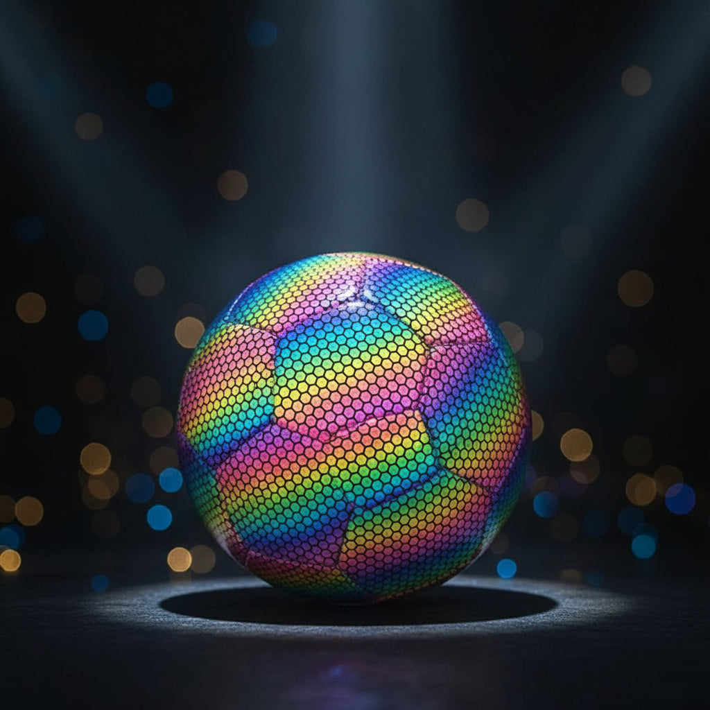 Pallone Da Calcio Riflettente Per Allenamento Notturno