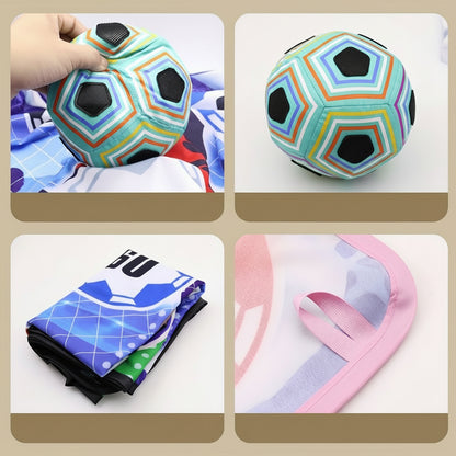 Soccer Goal World Cup Set Mini Game Garden Training
