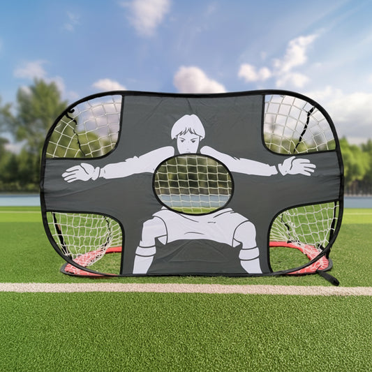 But Football Portable Cible Entraînement Filet Résistant