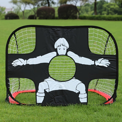 World Cup Soccer Goal Portable Target Wall Training