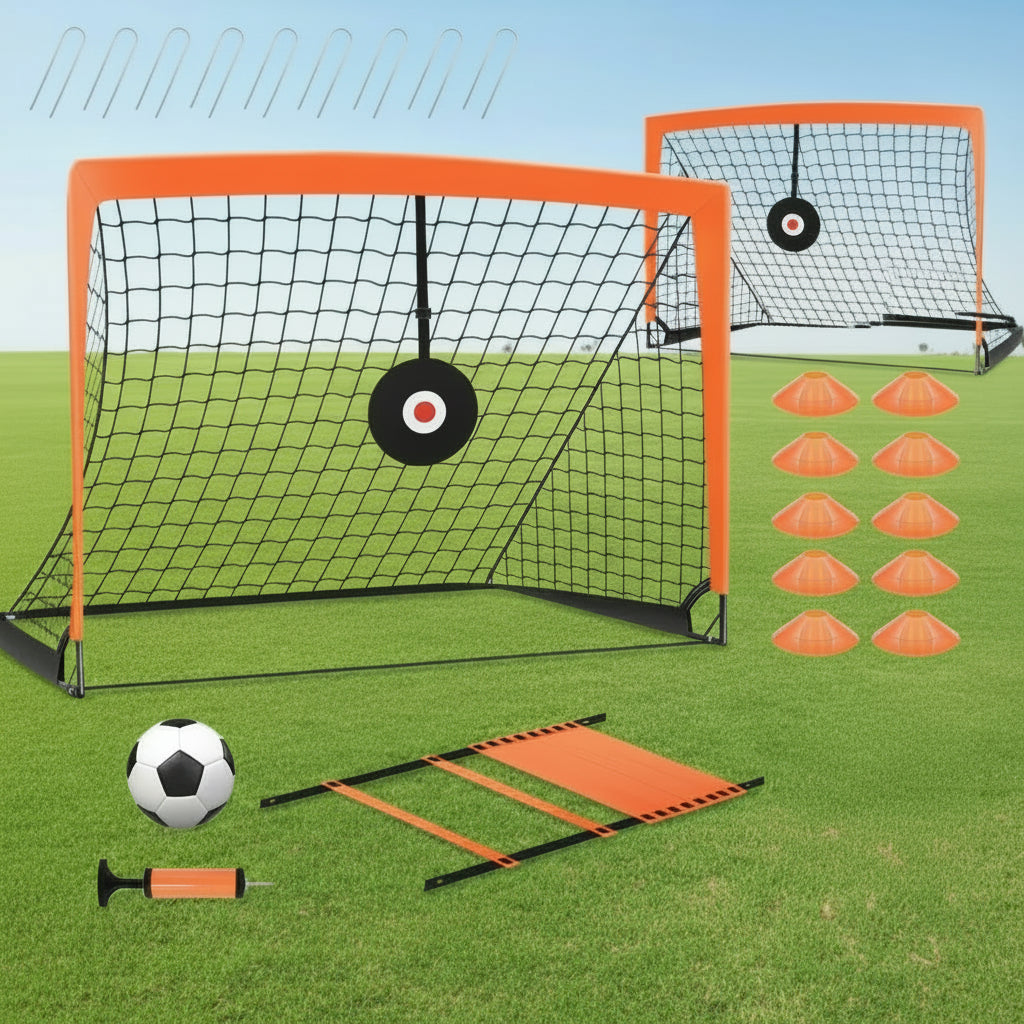 Fußballtor Weltmeisterschaft Tragbar Garten Mini Training