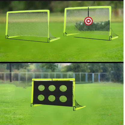 Rete Da Calcio Portatile Per Allenamento In Giardino