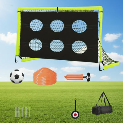 Rete Da Calcio Portatile Per Allenamento In Giardino