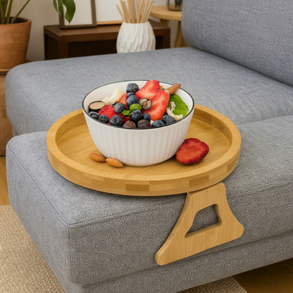Sofa-Ablagetisch Klappbar Kompakt - Image 1
