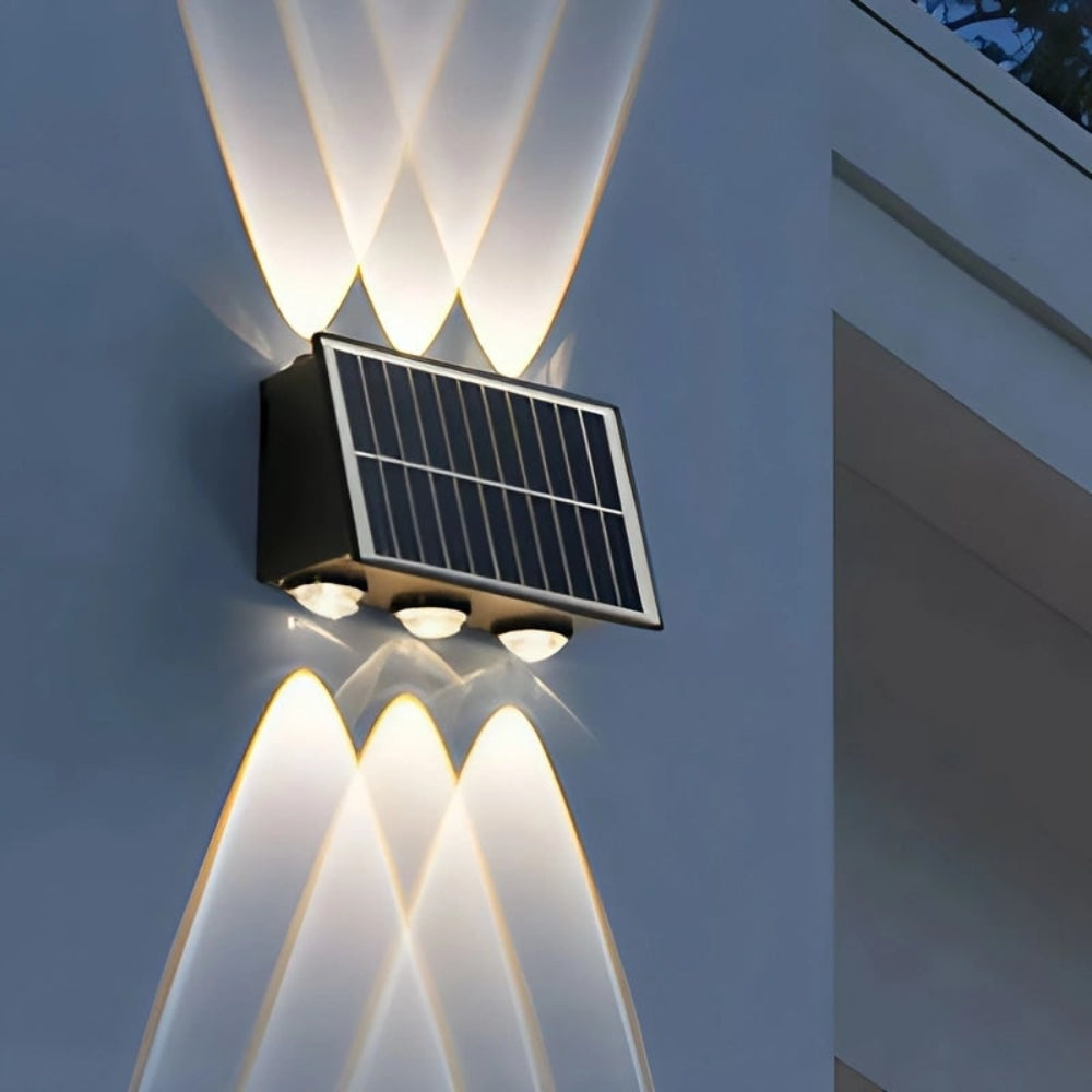 Solar Wandleuchte Außenlampe LED Sensor - Image 5