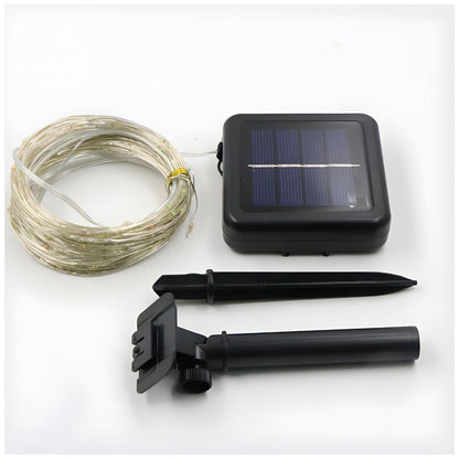 Solar LED Außen Lichterkette Wasserdicht