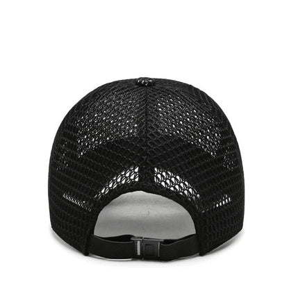 Sommerkappe Sonnenschutz Atmungsaktive Mesh Schirmmütze - Image 1