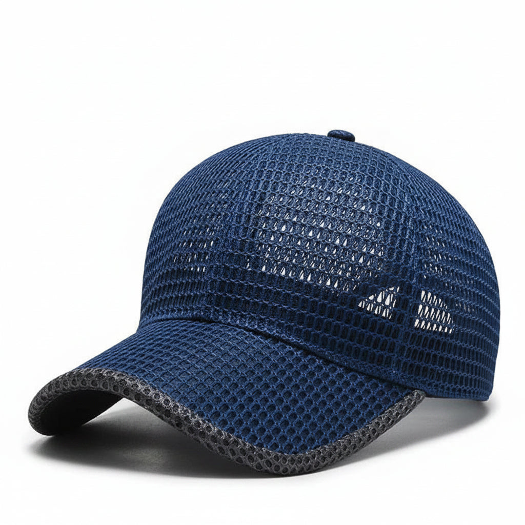 Sommerkappe Sonnenschutz Atmungsaktive Mesh Schirmmütze - Image 2