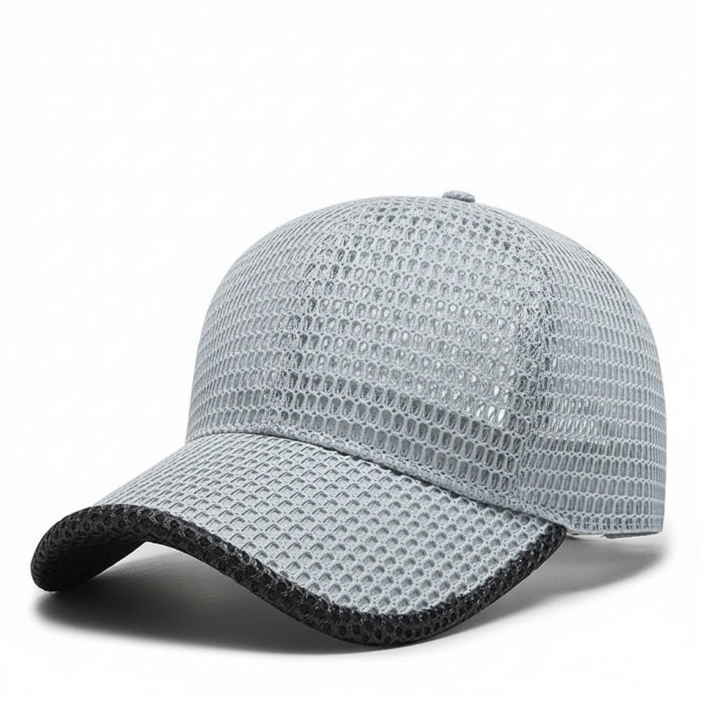 Sommerkappe Sonnenschutz Atmungsaktive Mesh Schirmmütze - Image 3
