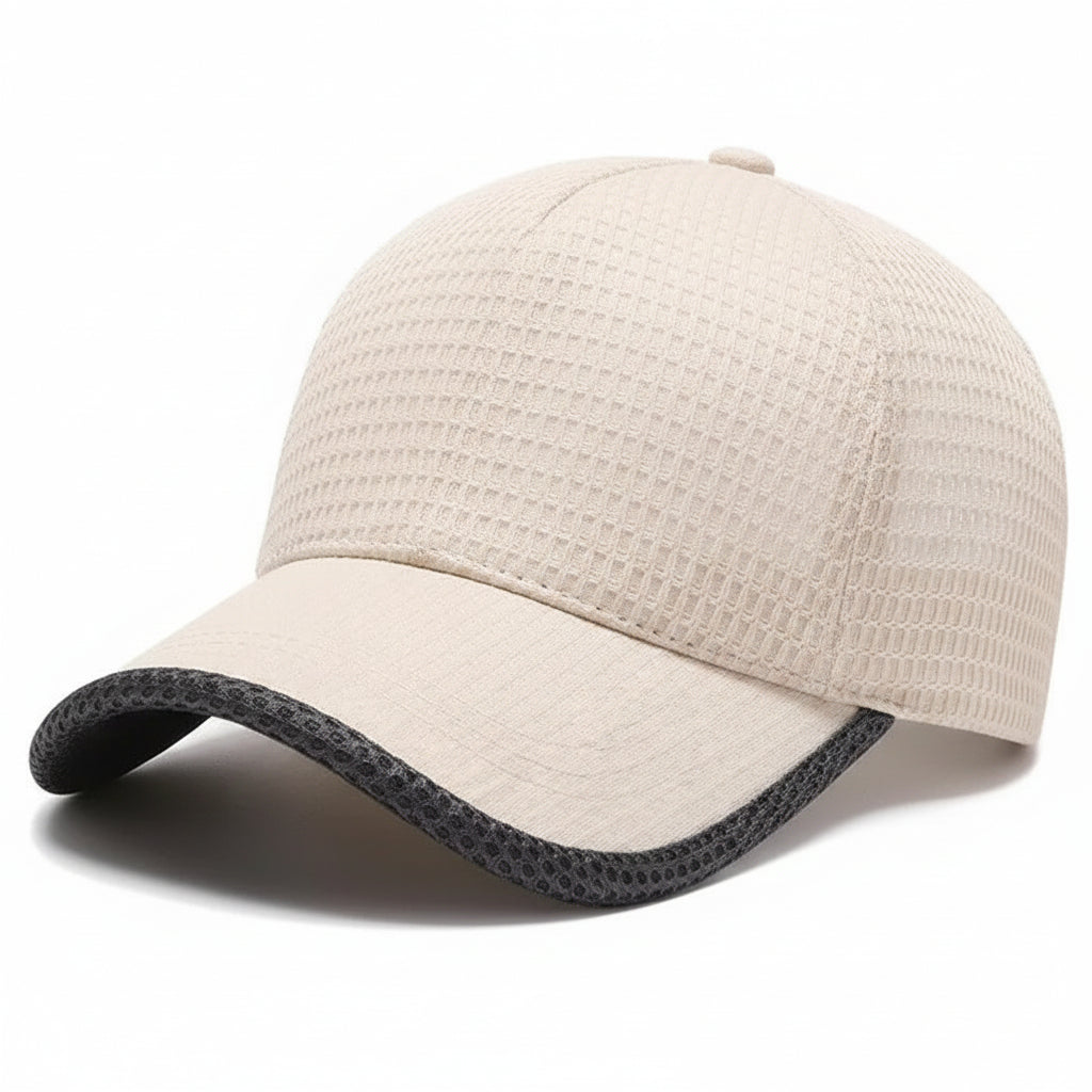 Sommerkappe Sonnenschutz Atmungsaktive Mesh Schirmmütze - Image 4