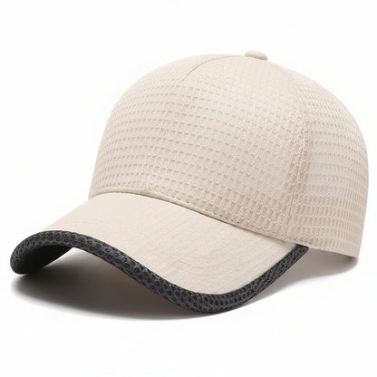 Sommerkappe Sonnenschutz Atmungsaktive Mesh Schirmmütze - Image 4