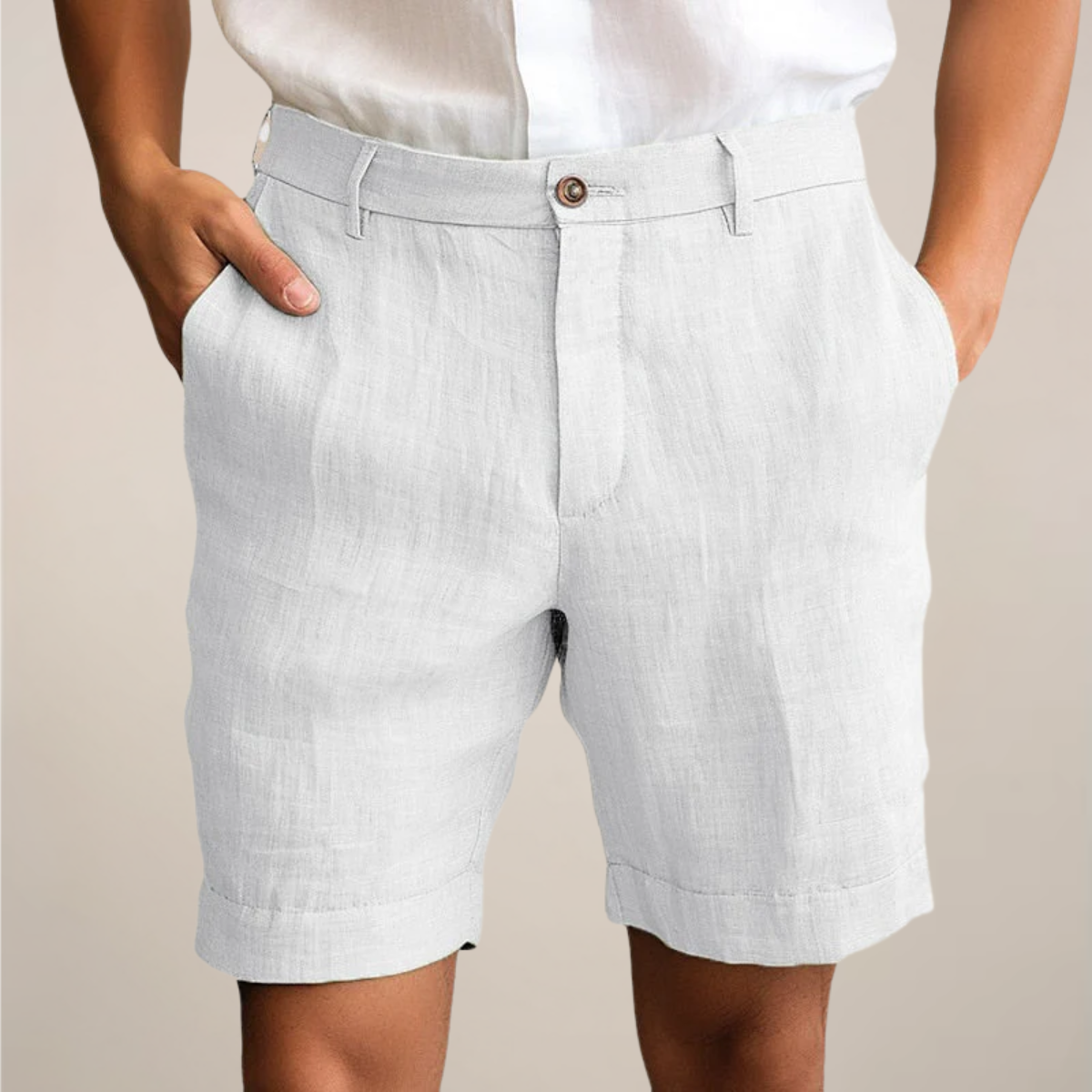 Sommershorts Lockerer Schnitt Elastischer Bund - Image 3