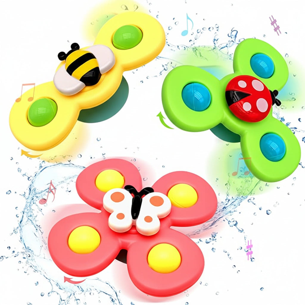Spinneys™️ - Baby Suction Spinner Set