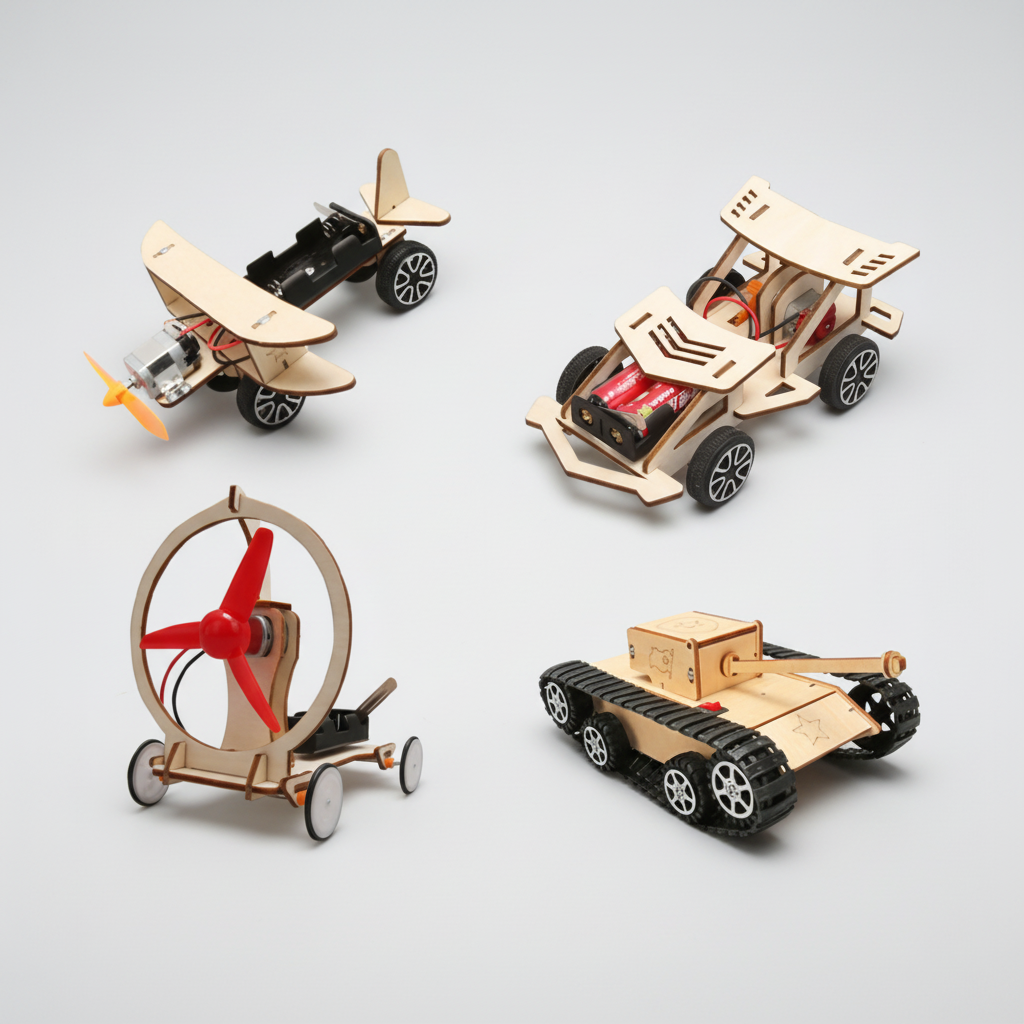 Creative DIY Tech Toy Robot Kit Set
