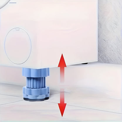 Waschmaschinen Unterlage höhenverstellbar rutschfest Gummi Set