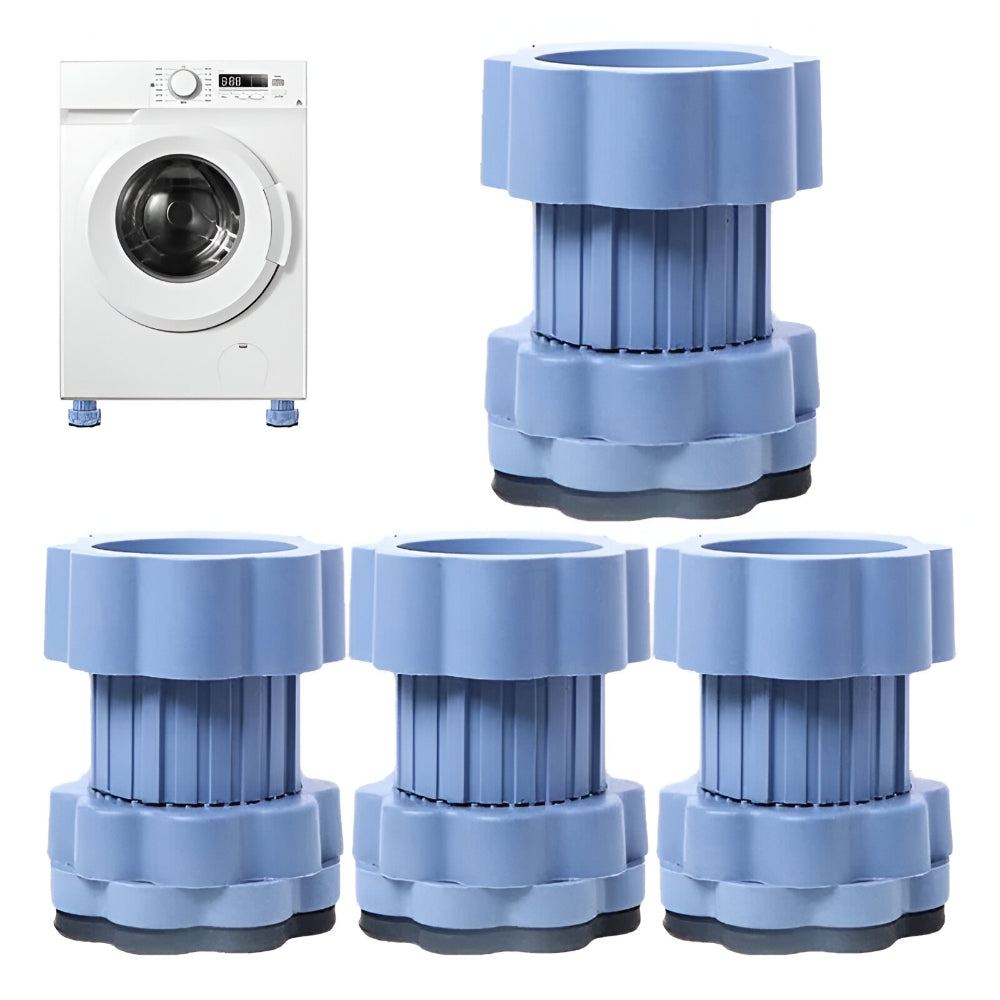 Waschmaschinen Unterlage höhenverstellbar rutschfest Gummi Set