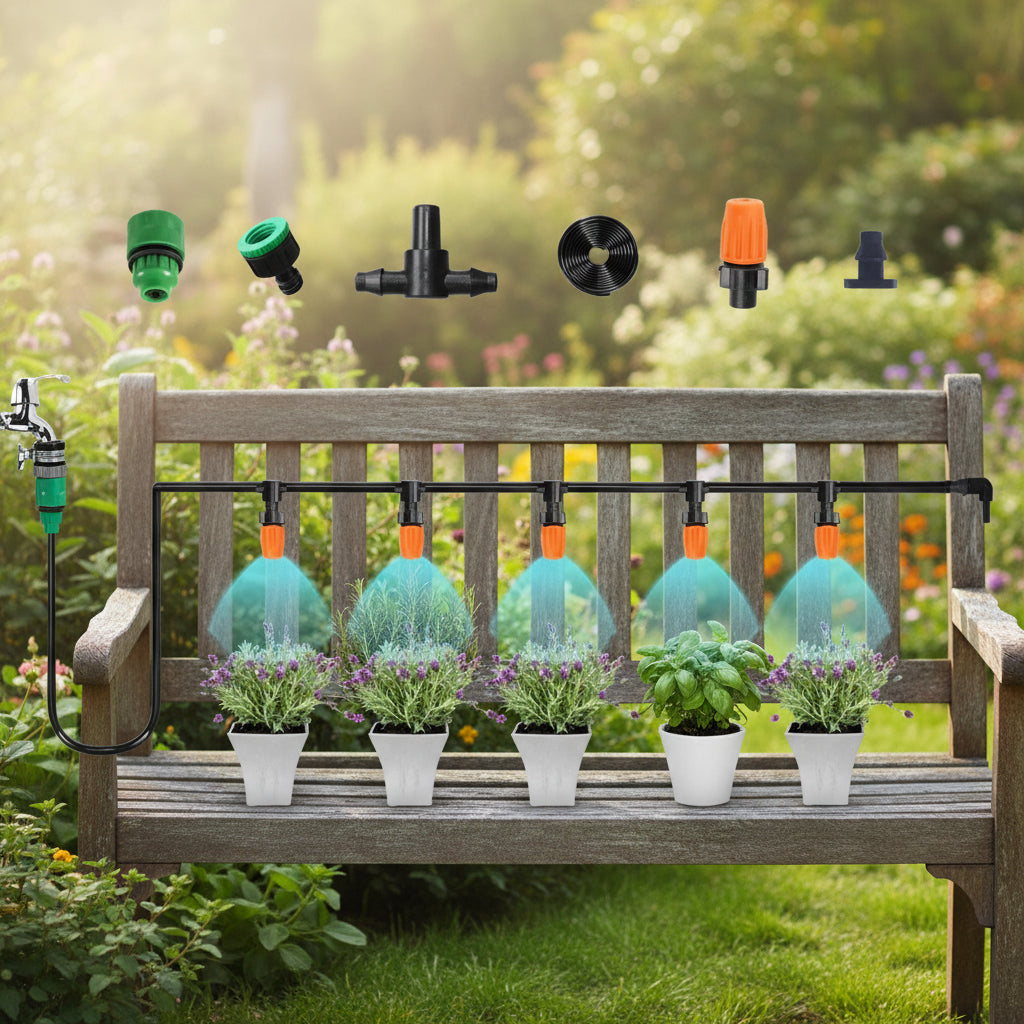 Sprühsystem Gartenbewässerung Bewässerungsanlage - Image 4