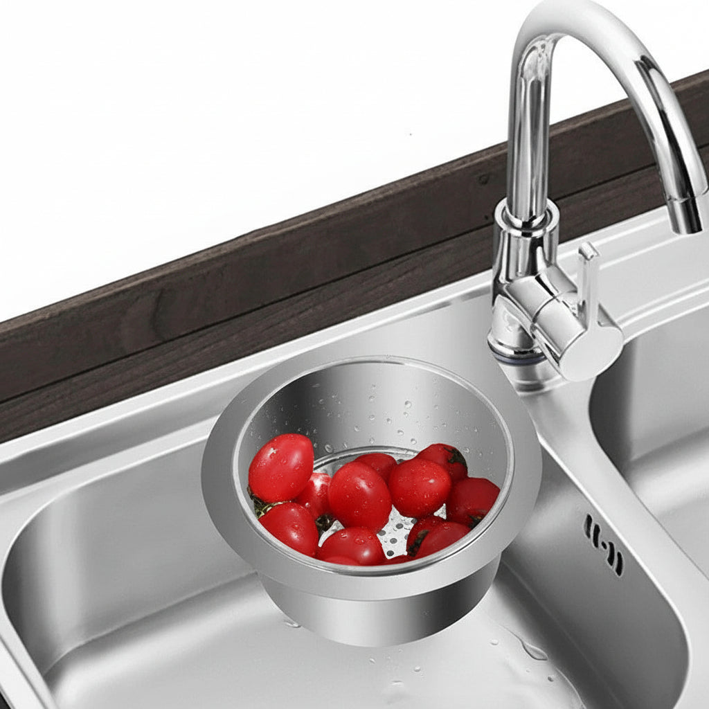 Lavello in acciaio inox Cestello scolapiatti Cucina