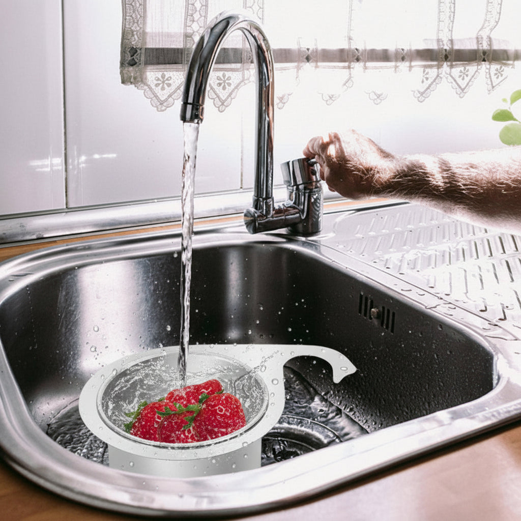 Lavello in acciaio inox Cestello scolapiatti Cucina