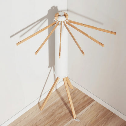 Clothes Drying Rack Smart Shelf Foldable Wall Mount