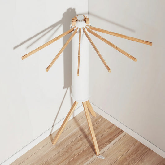 Clothes Drying Rack Smart Shelf Foldable Wall Mount