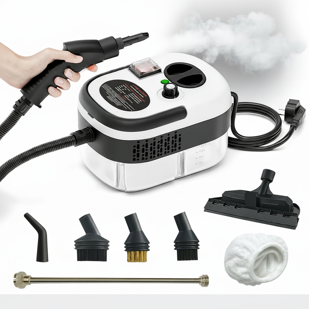 Steam Cleaner Handheld Cleaning Device Kitchen Bathroom