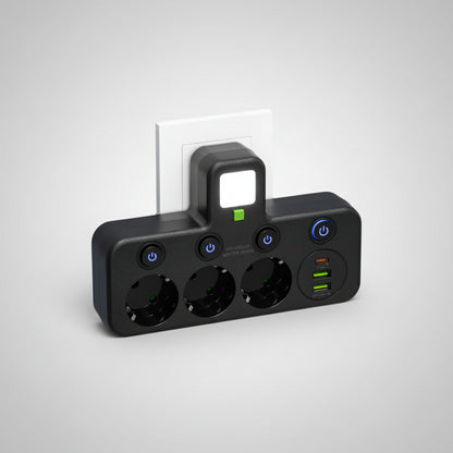 Steckdosenleiste Adapter Mehrfachdose Anschluss - Image 6