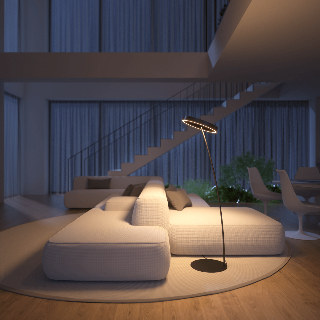 Stehlampe Modernes Design Höhenverstellbar - Image 4