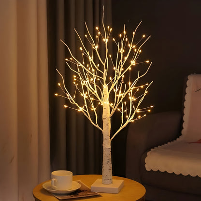LED Deko Baum Lampe warmweiß für Wohnzimmer