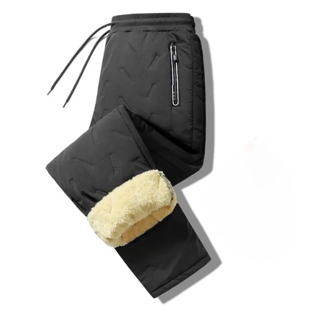 Pantalon isolant d'hiver doublé chaud pantalon de ski extérieur