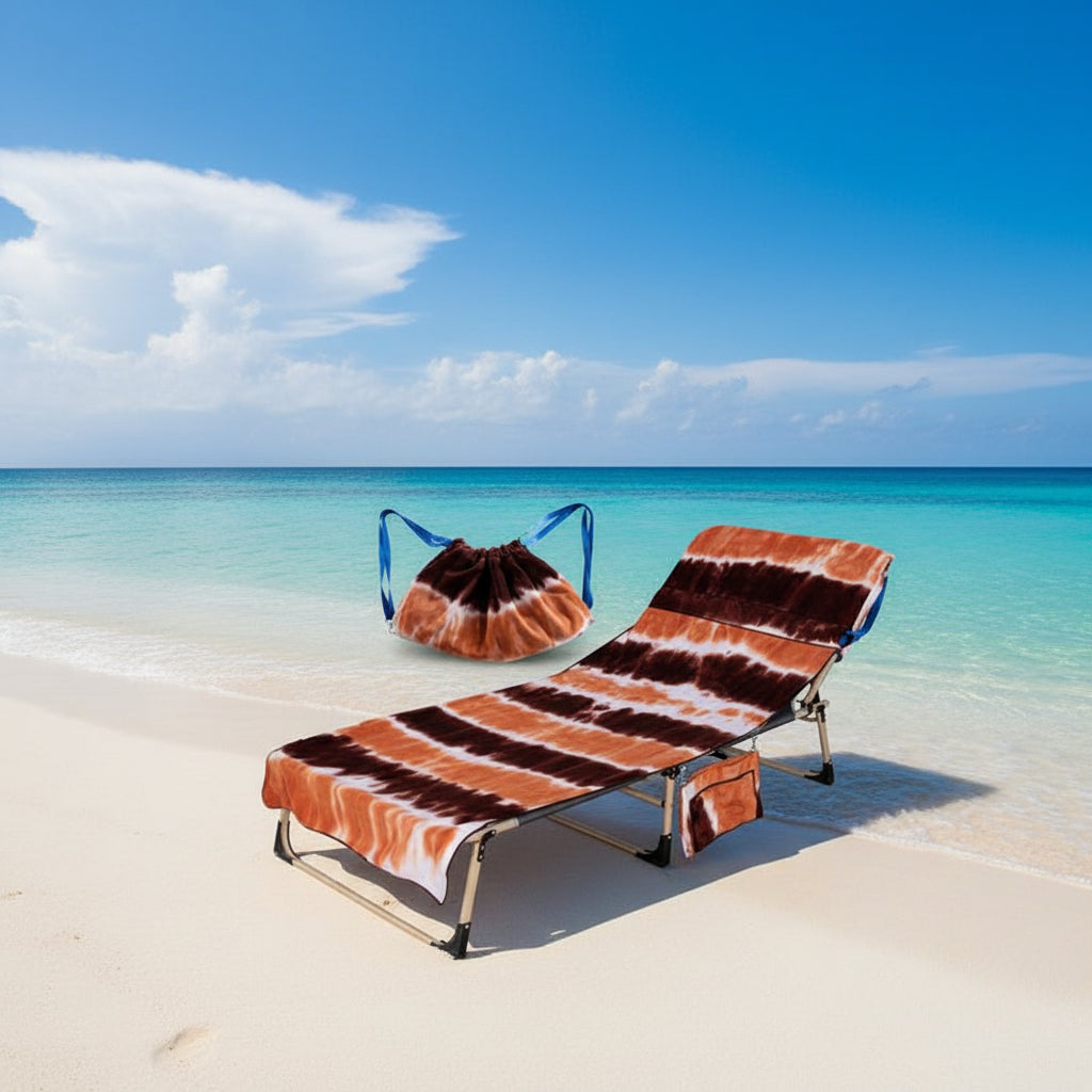 Strandhandtuch Liegeauflage Tragbar Und Verstellbar - Image 4