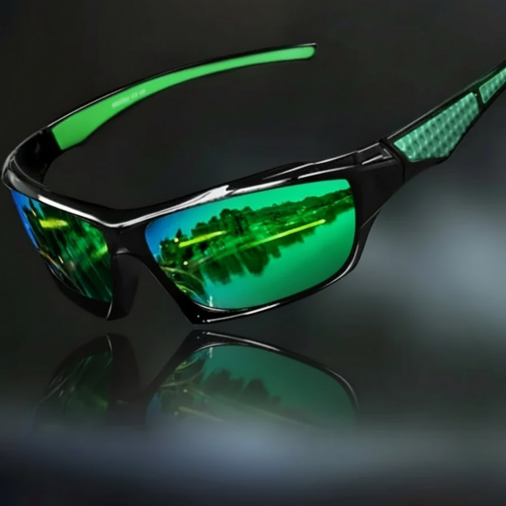 Sport Sonnenbrille Unisex Polarisiert UV Schutz Outdoor Brille