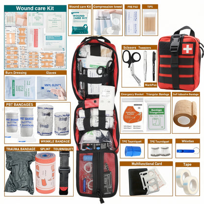 Trousse de premiers secours kit d'urgence portable survie voyage outdoor