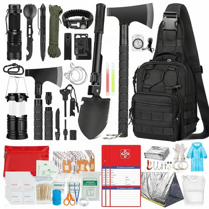 Kit de survie équipement d'urgence ensemble compact