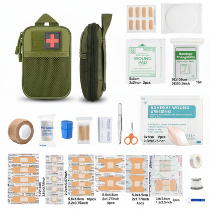 Trousse de premiers secours kit d'urgence portable survie voyage outdoor