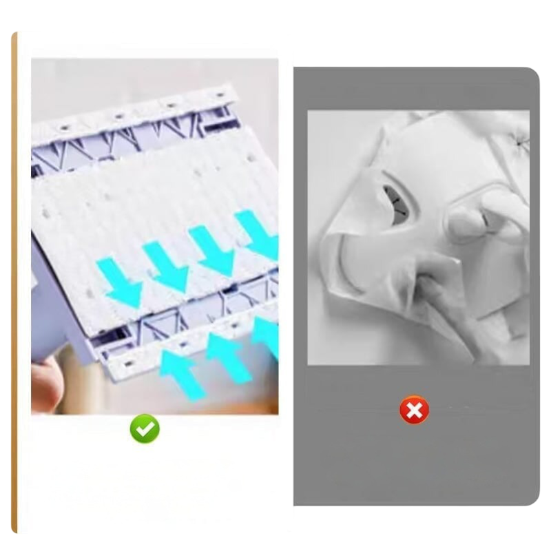 Bodenwischer Faltbar Edelstahl Reinigungsmopp